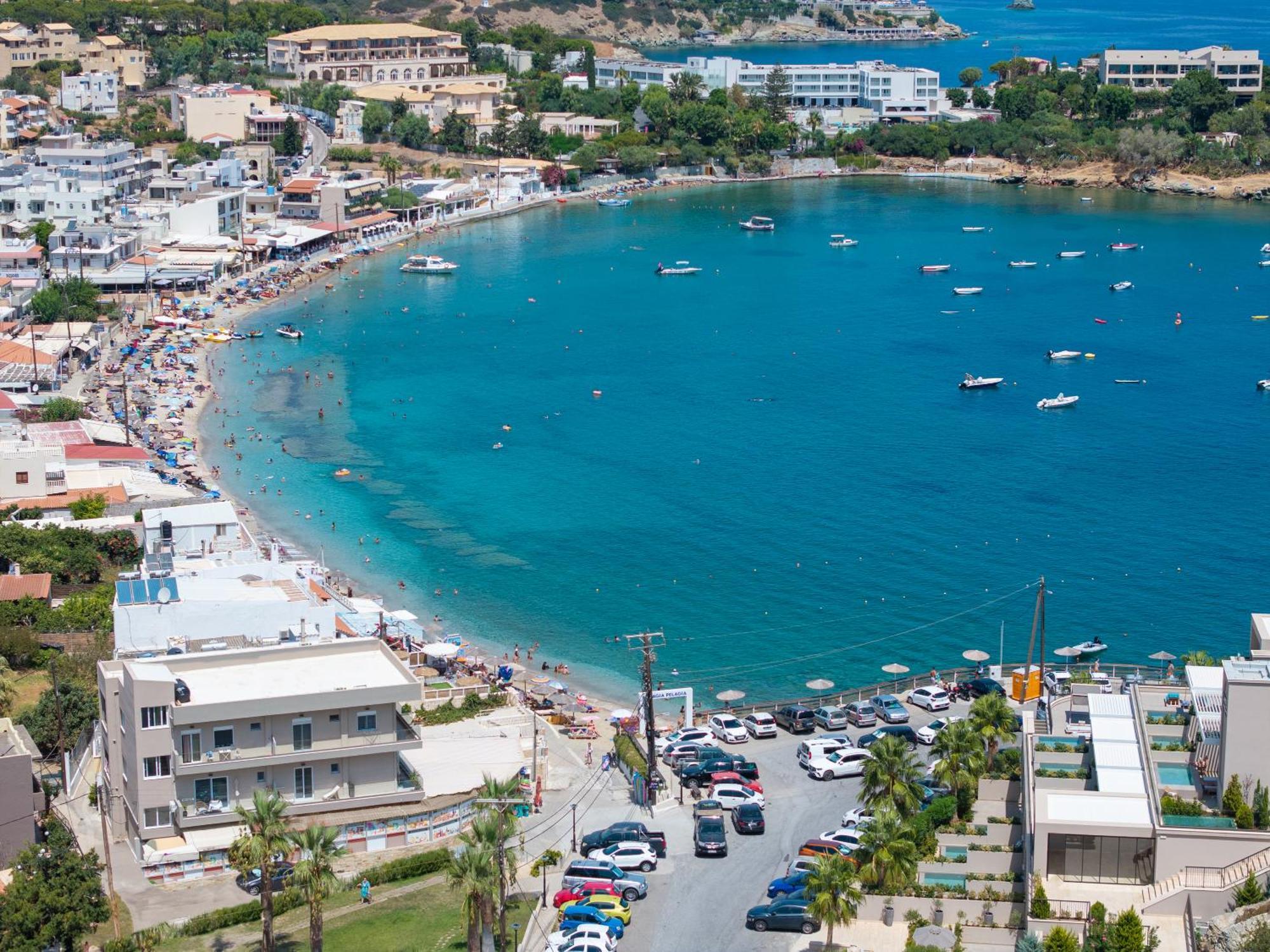Mk Summer Breeze Luxury Apartments Ajía Pelajía Kültér fotó