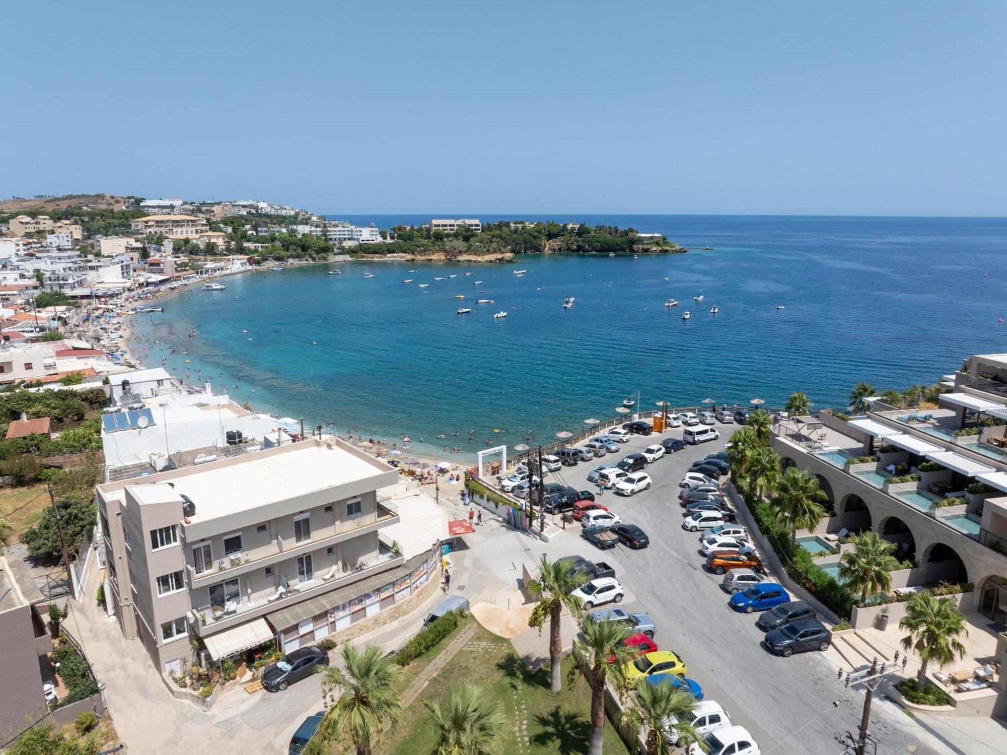 Mk Summer Breeze Luxury Apartments Ajía Pelajía Kültér fotó